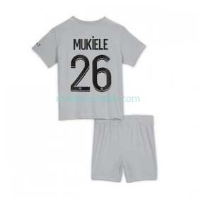 Maillot de Foot Paris Saint-Germain Mukiele 26 Extérieur 2022-23 - Enfant